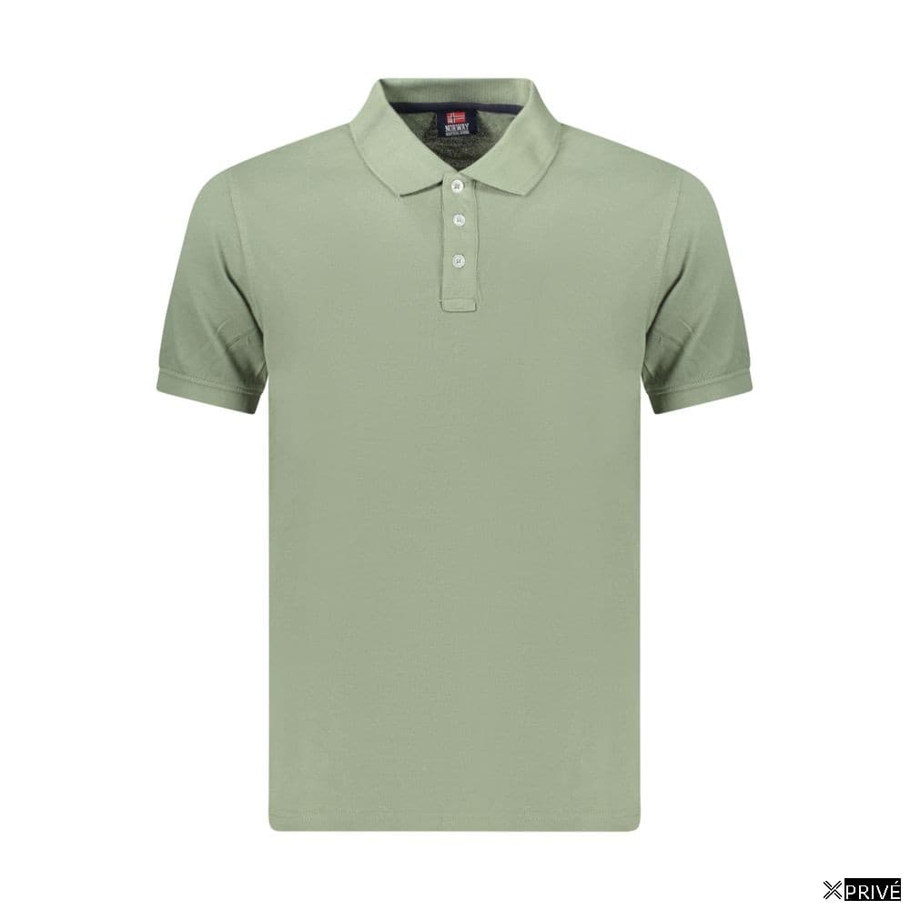 Polo vert en Coton — 1