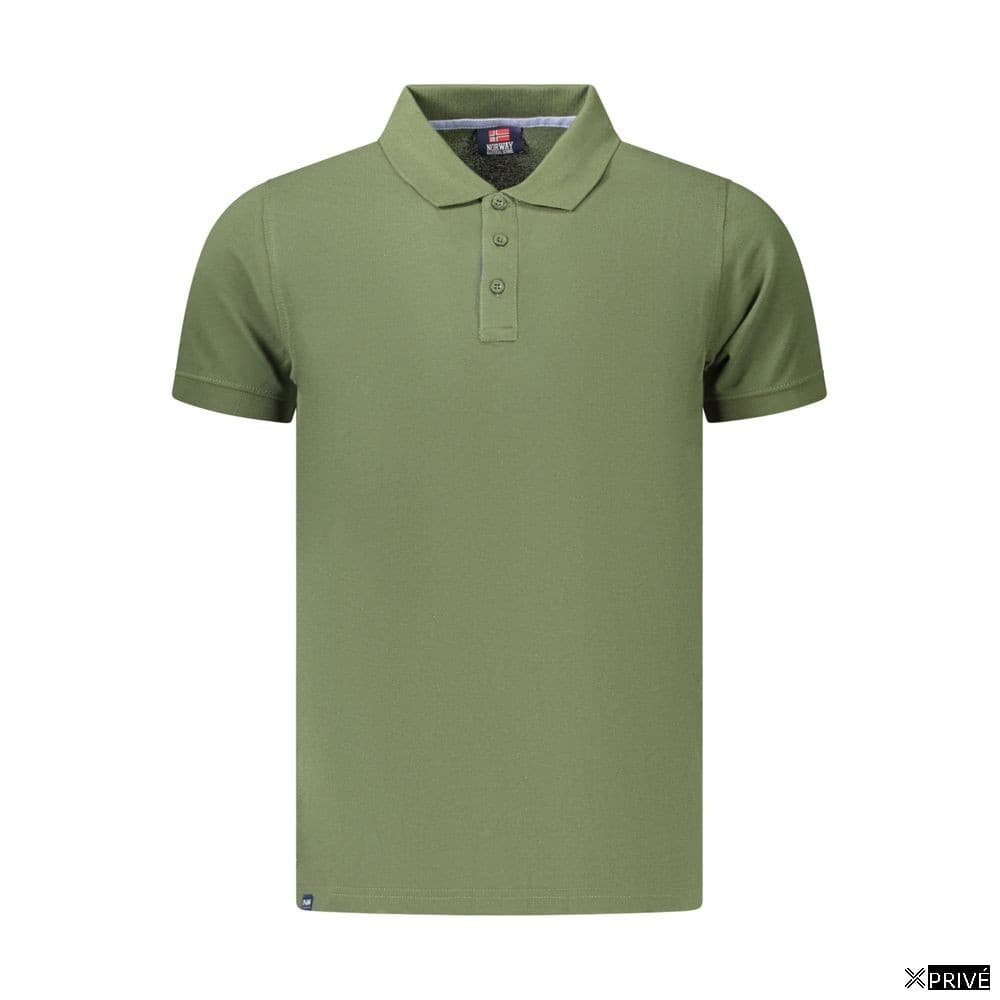 Polo vert en Coton — 1