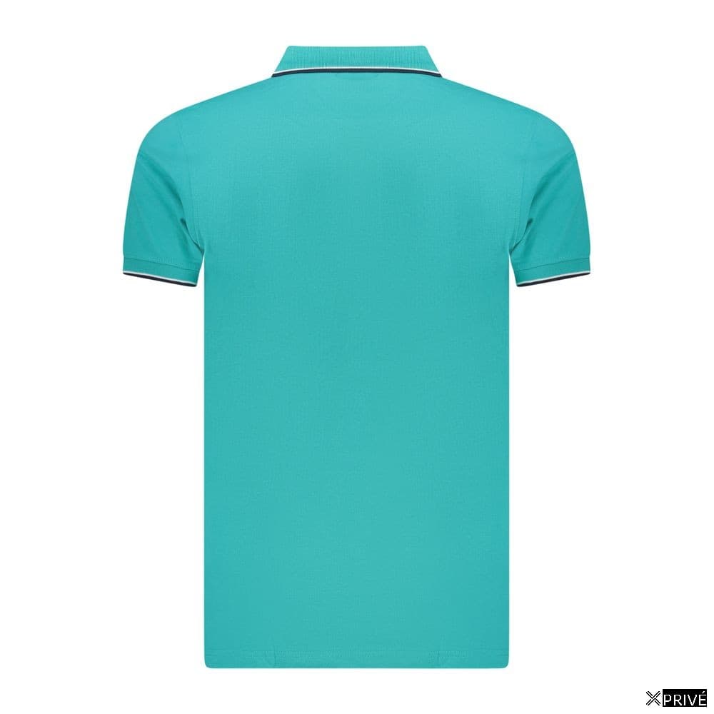 Polo bleu en Coton — 2