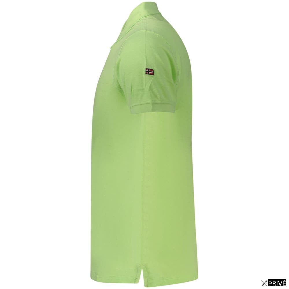 Polo vert en Coton — 3