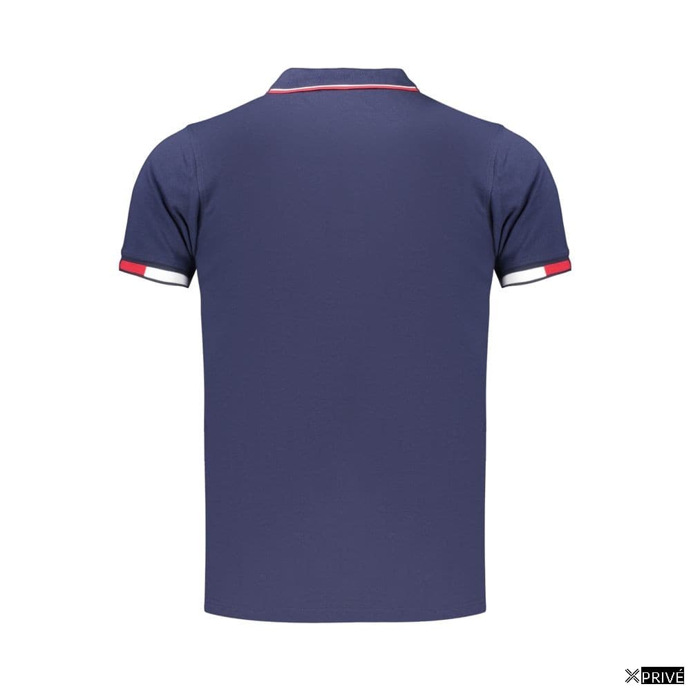 Polo bleu en Coton — 2