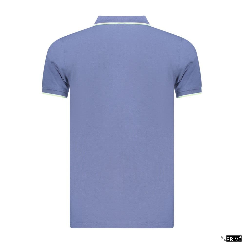 Polo bleu en Coton — 2