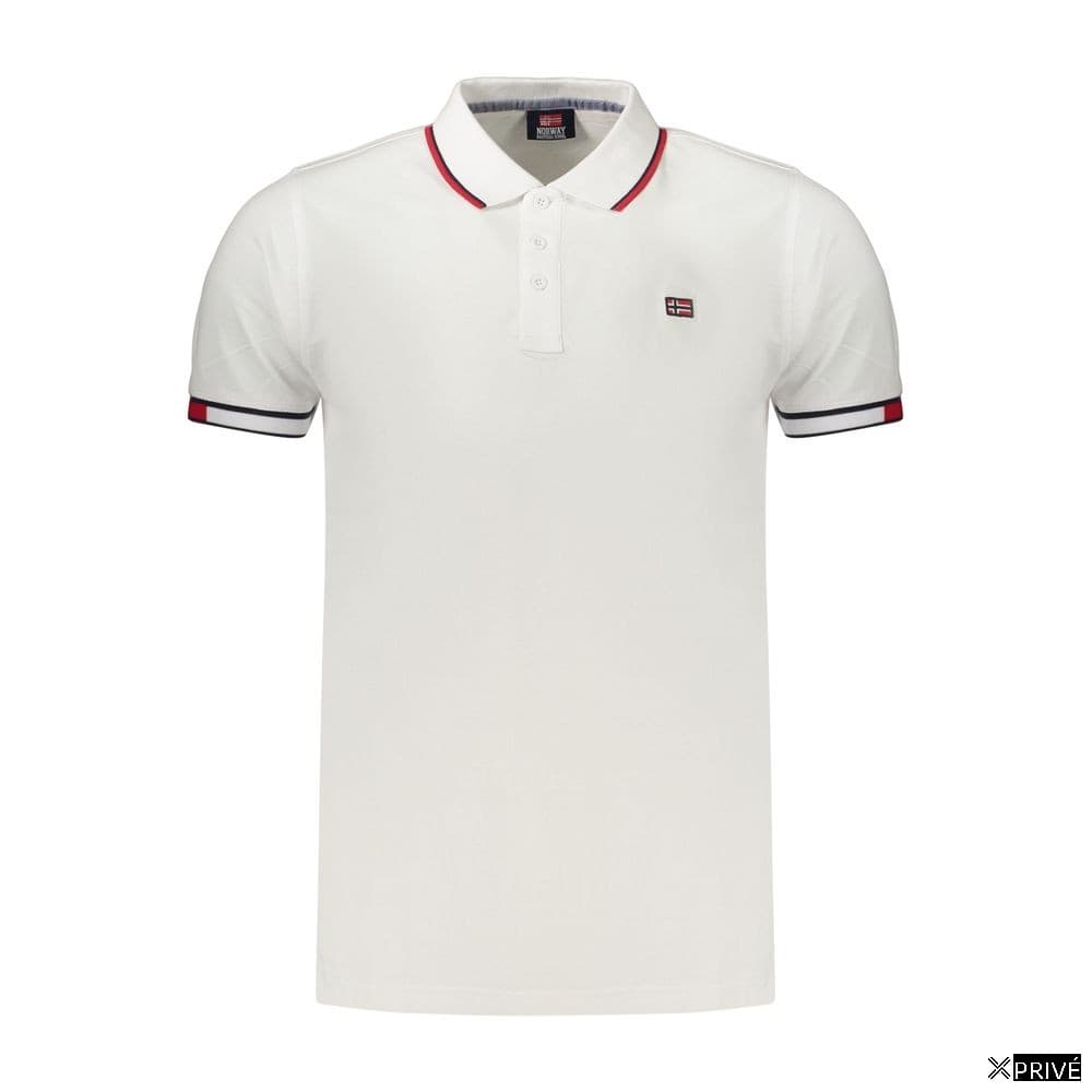 Polo blanc en Coton — 1