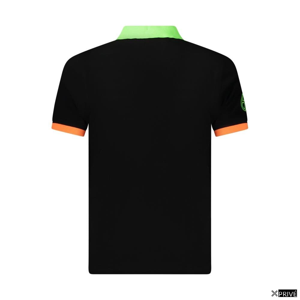 Polo noir en Coton — 2