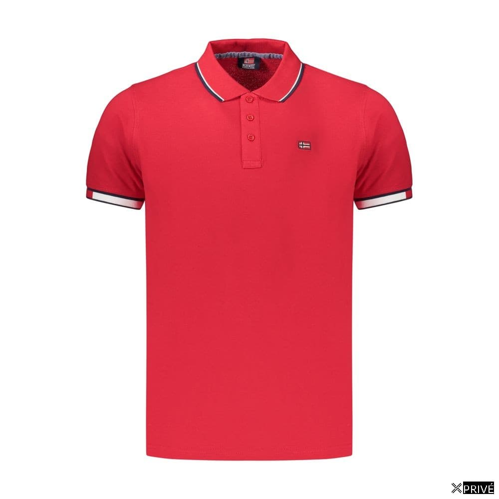 Polo rouge en Coton — 1