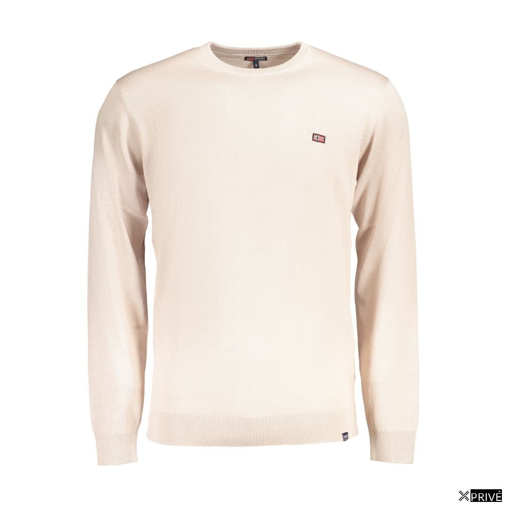 Pull beige en Coton — 1