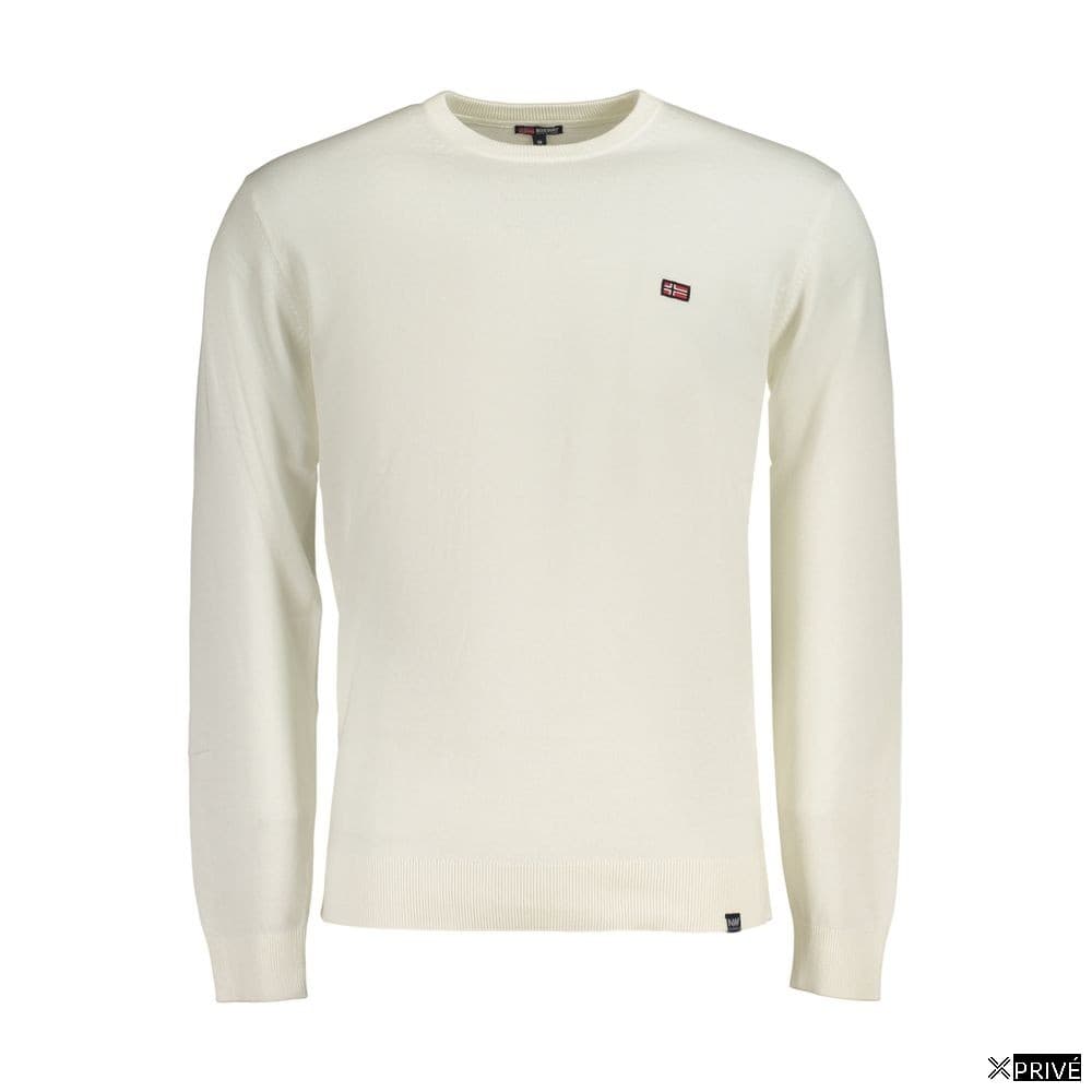 Pull blanc en Coton — 1