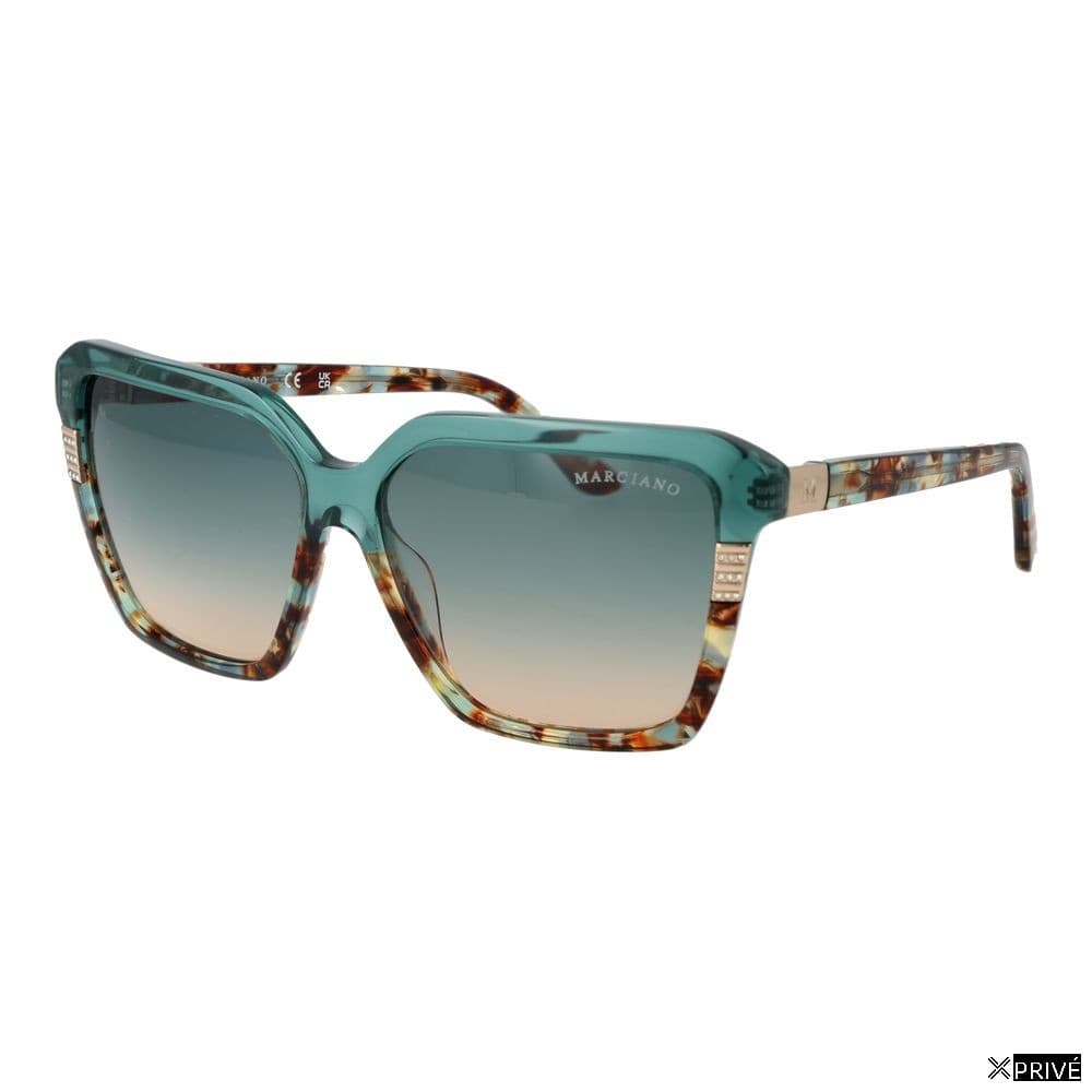Lunettes de soleil turquoises — 1