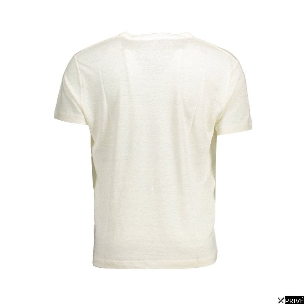 T-shirt blanc en Lin — 2