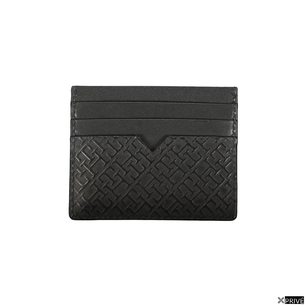 Portefeuille noir en Cuir — 2