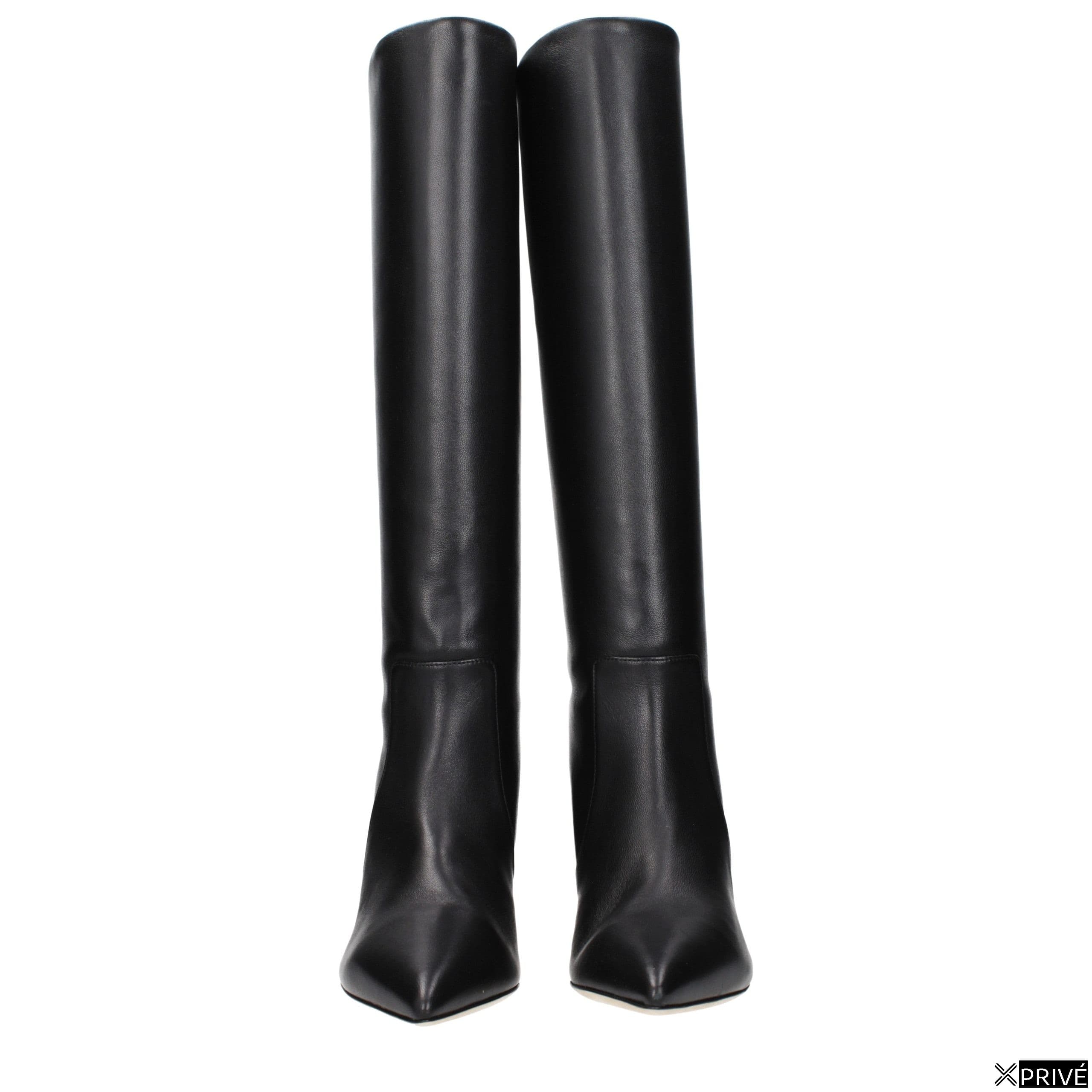 Bottes noires en Cuir — 3