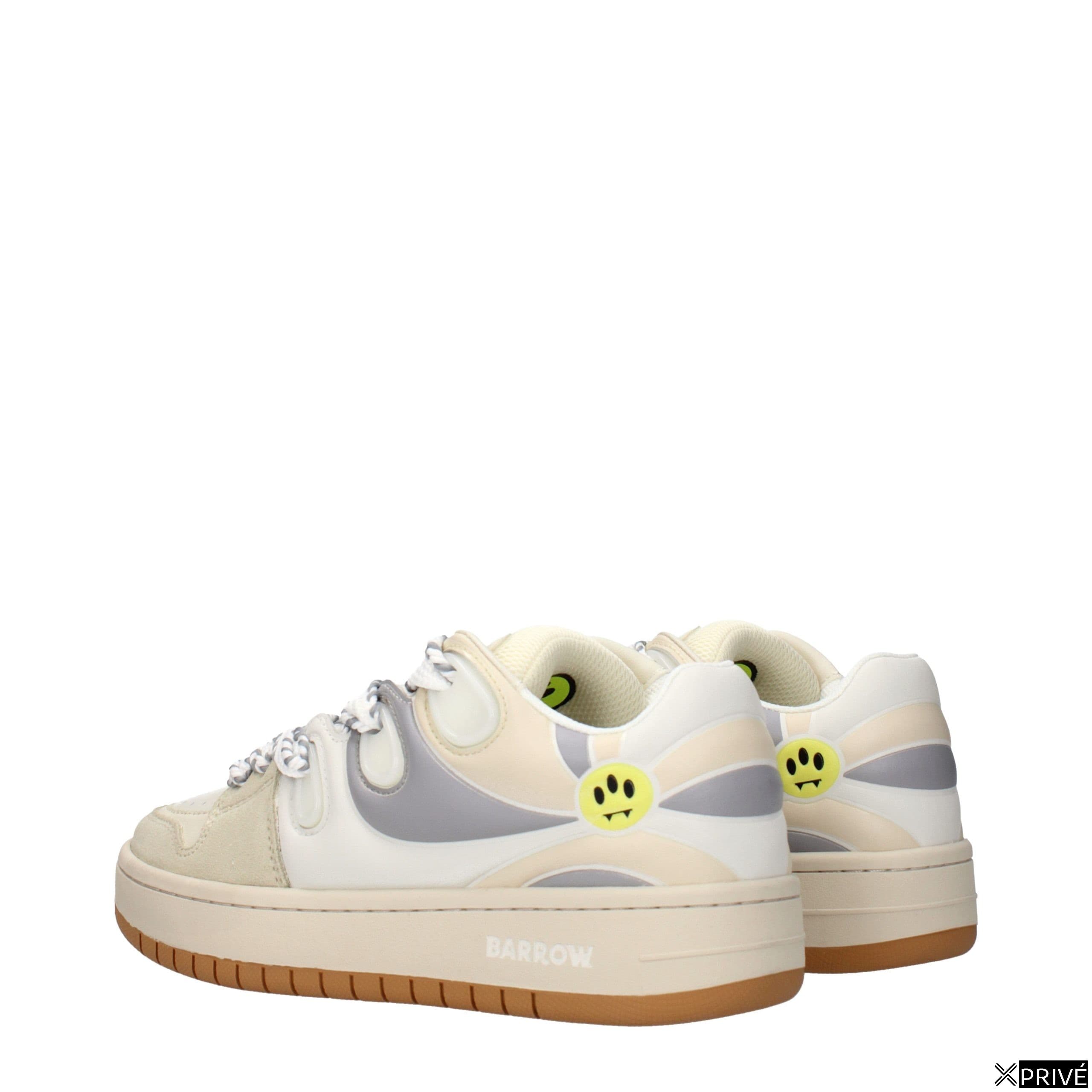 Chaussures de sport beiges en Cuir — 4
