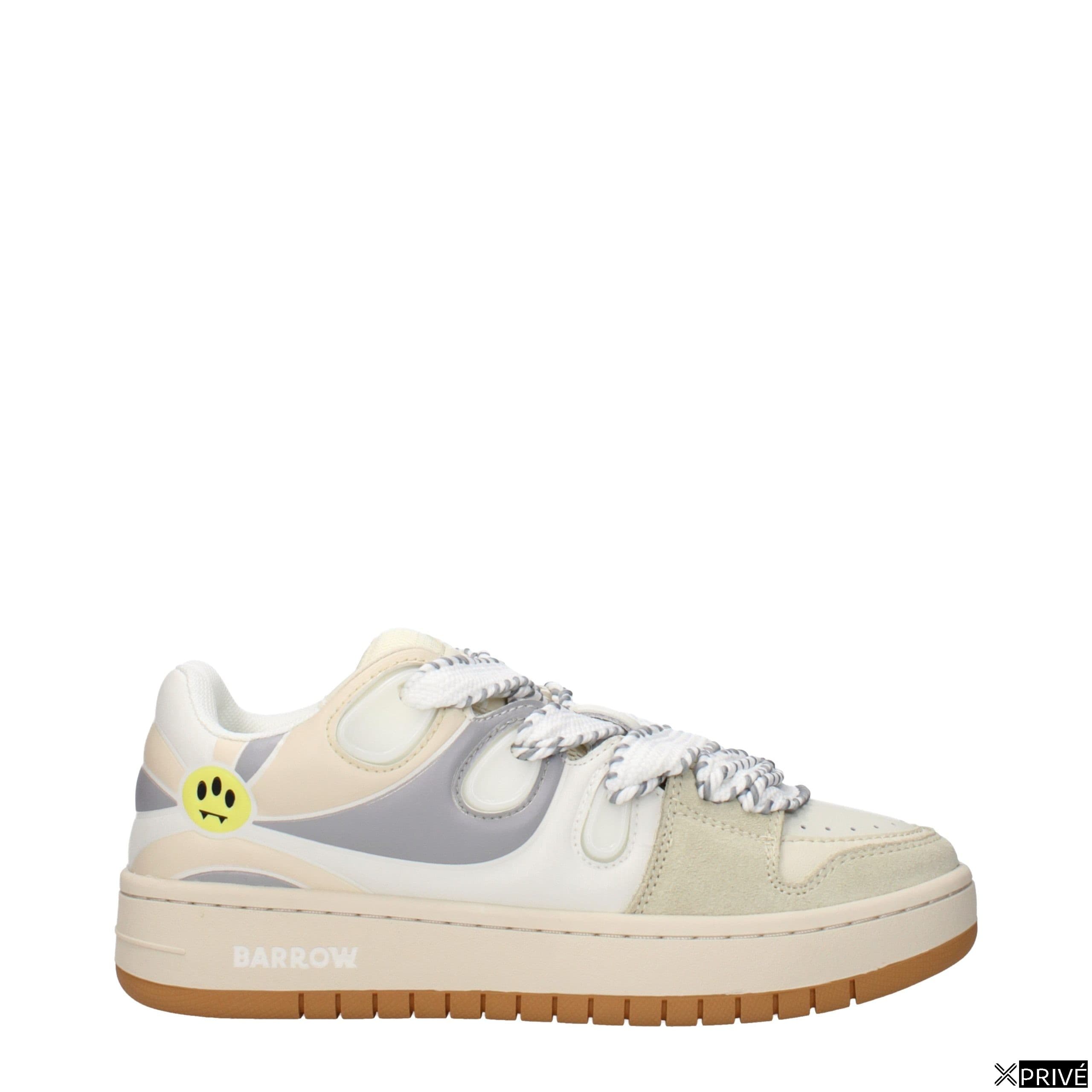 Chaussures de sport beiges en Cuir — 1