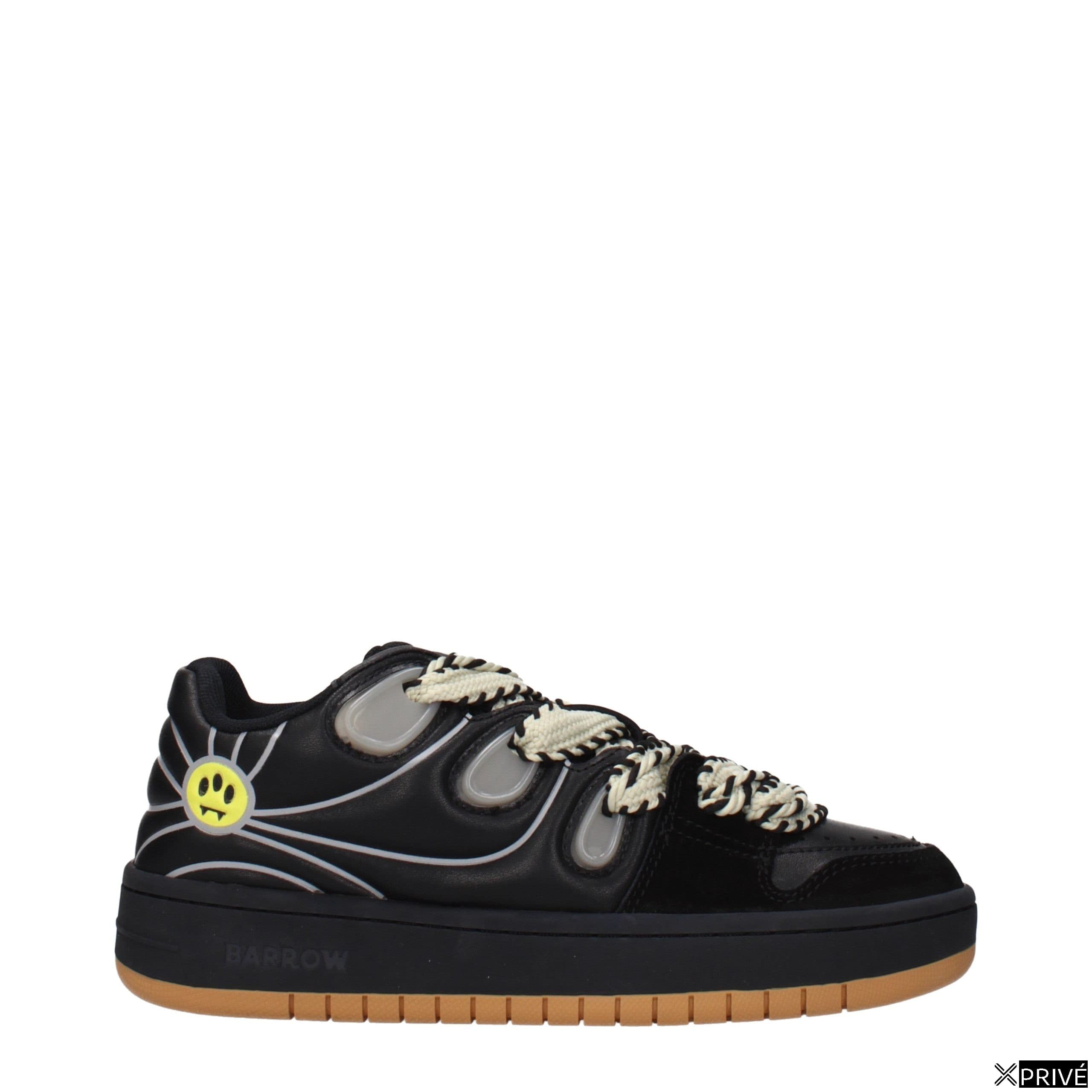 Chaussures de sport noires en Cuir — 1