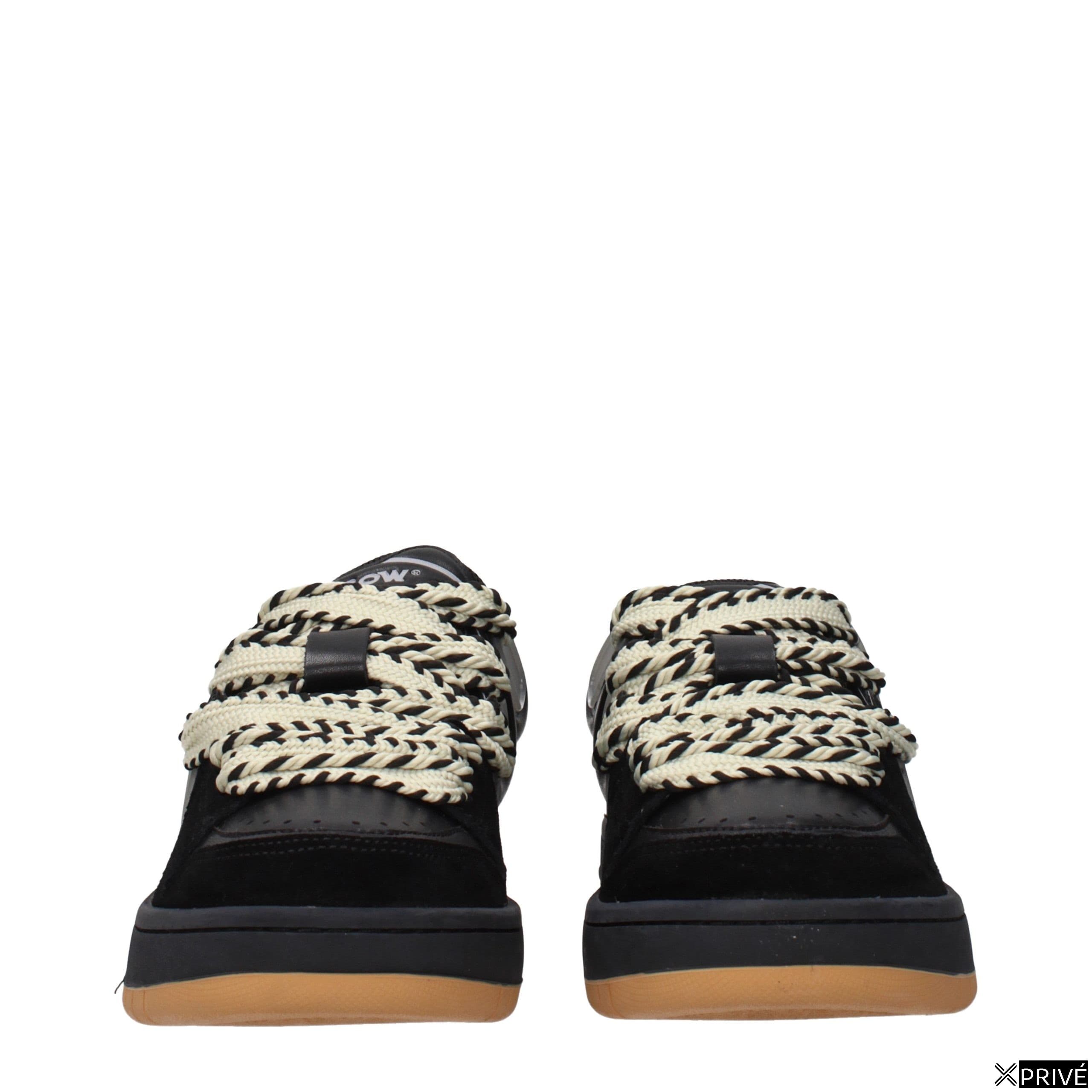 Chaussures de sport noires en Cuir — 3