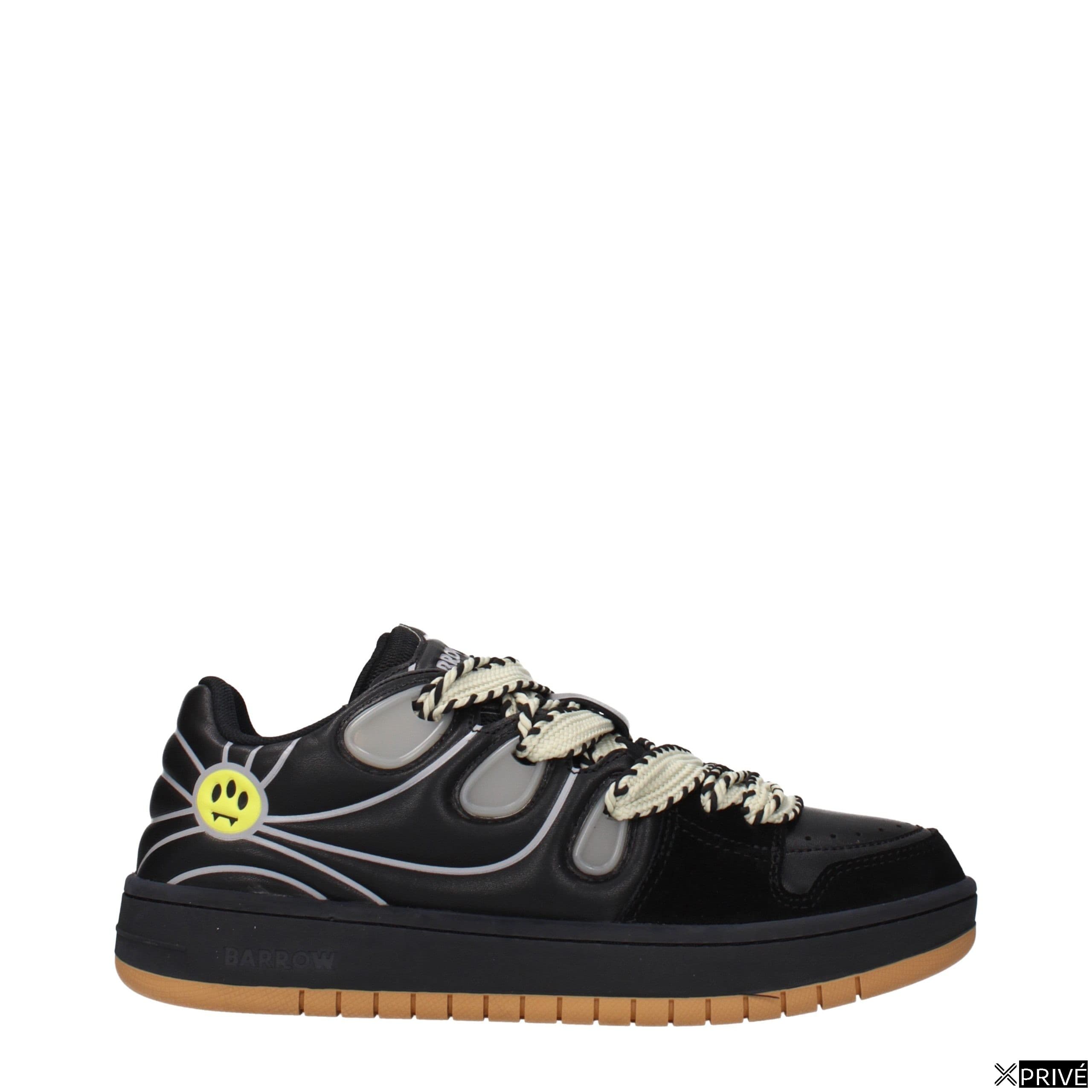 Chaussures de sport noires en Cuir — 1