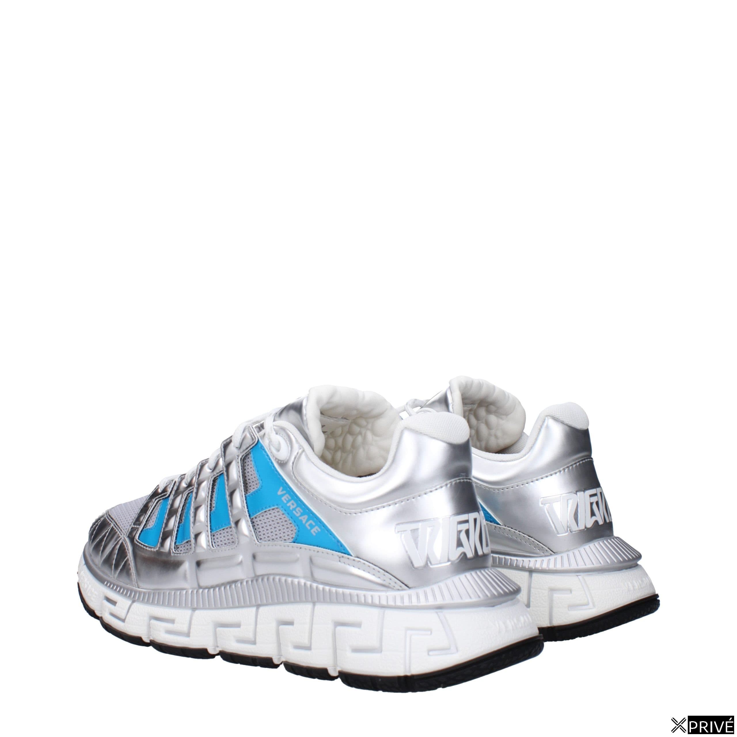Chaussures de sport grises en Tissu — 4