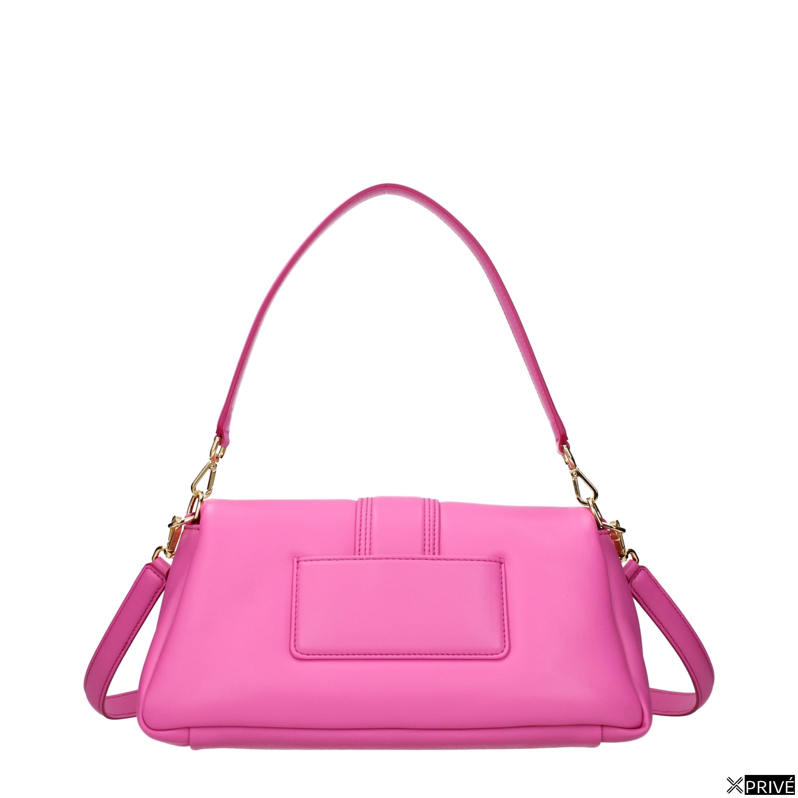 Sac bandoulière rose en Cuir — 3