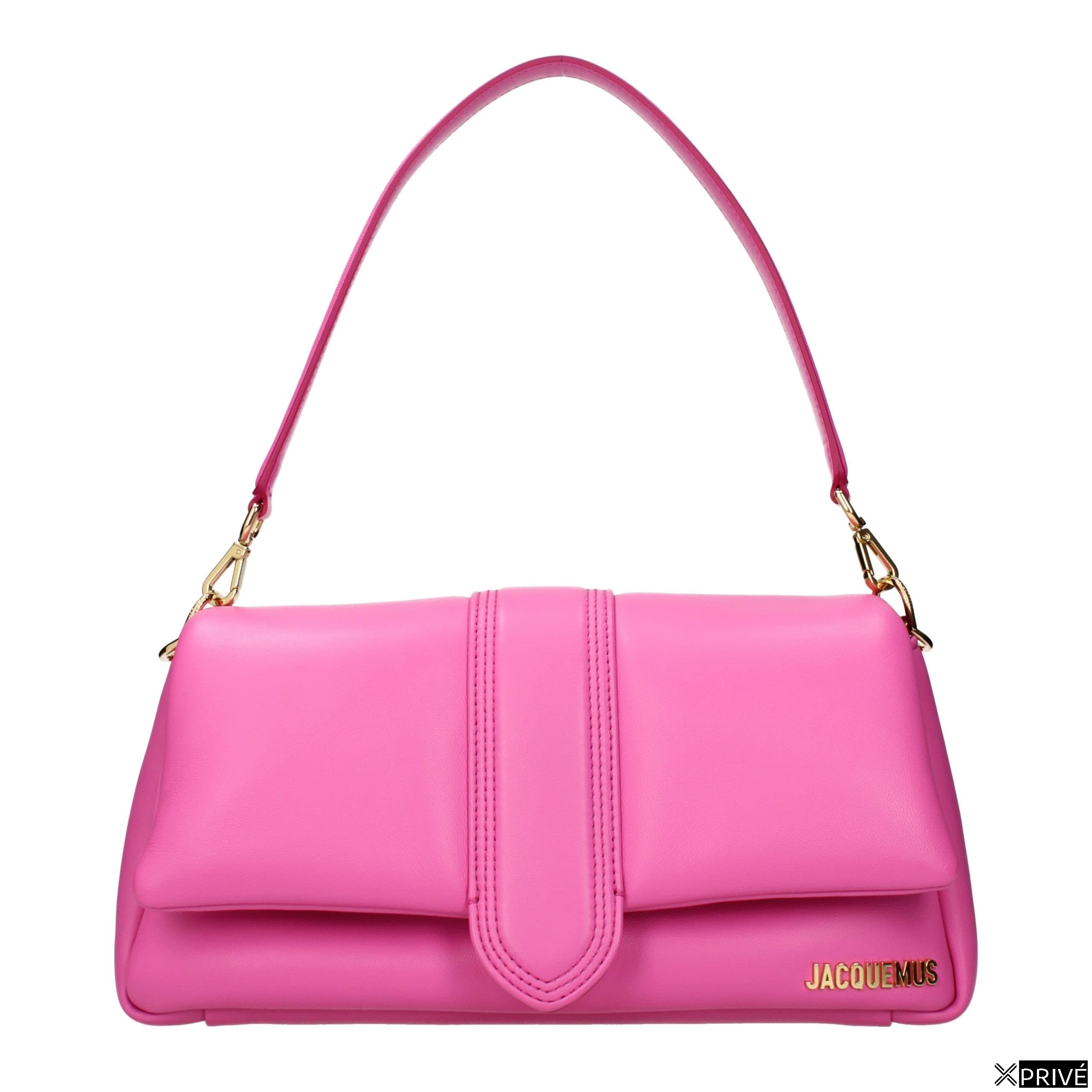 Sac bandoulière rose en Cuir — 1