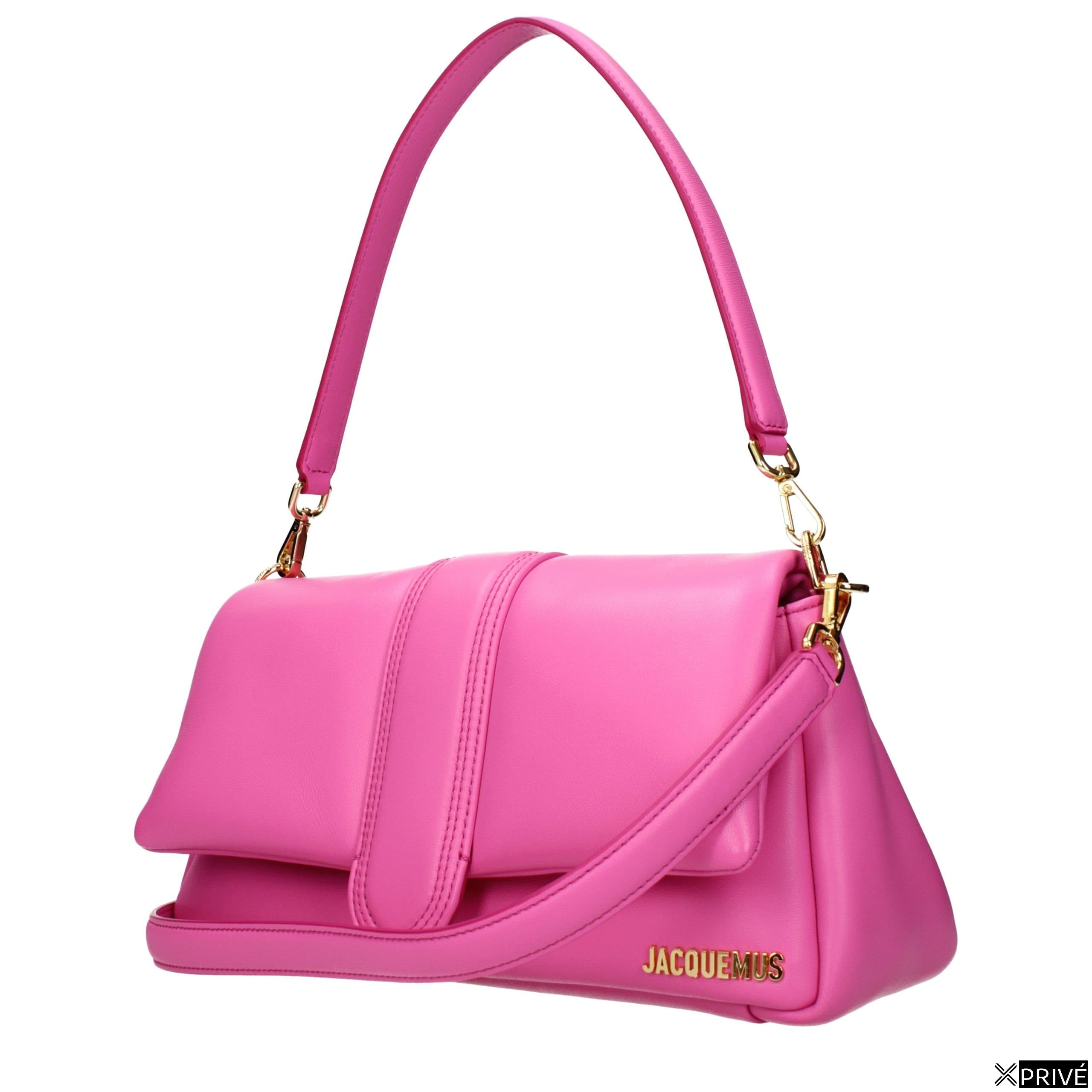 Sac bandoulière rose en Cuir — 2