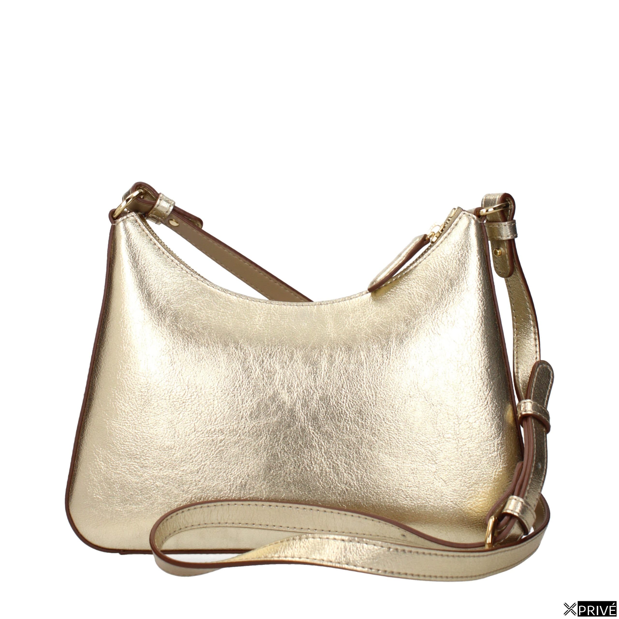 Sac bandoulière doré en Cuir — 3