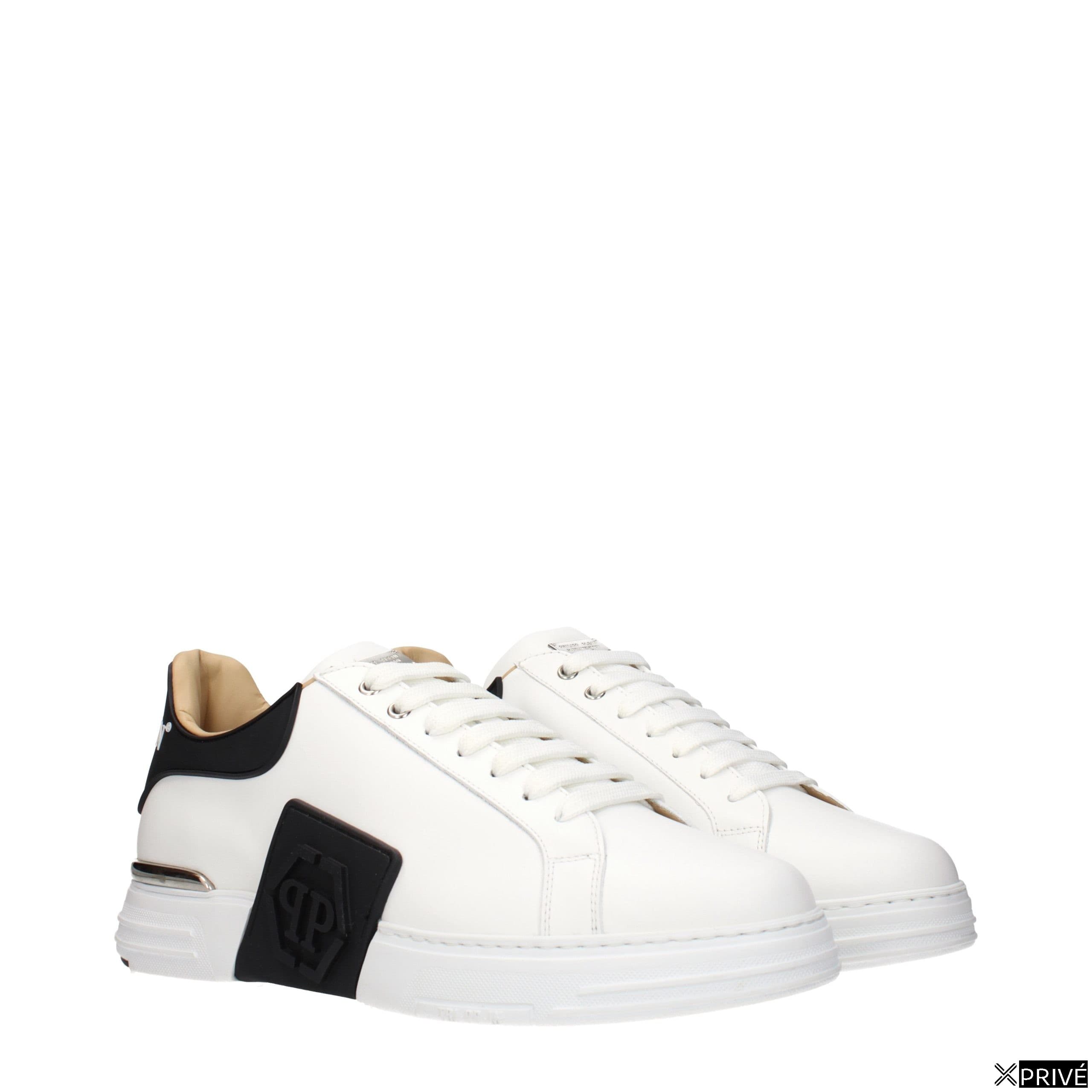 Chaussures de sport blanches en Cuir — 2