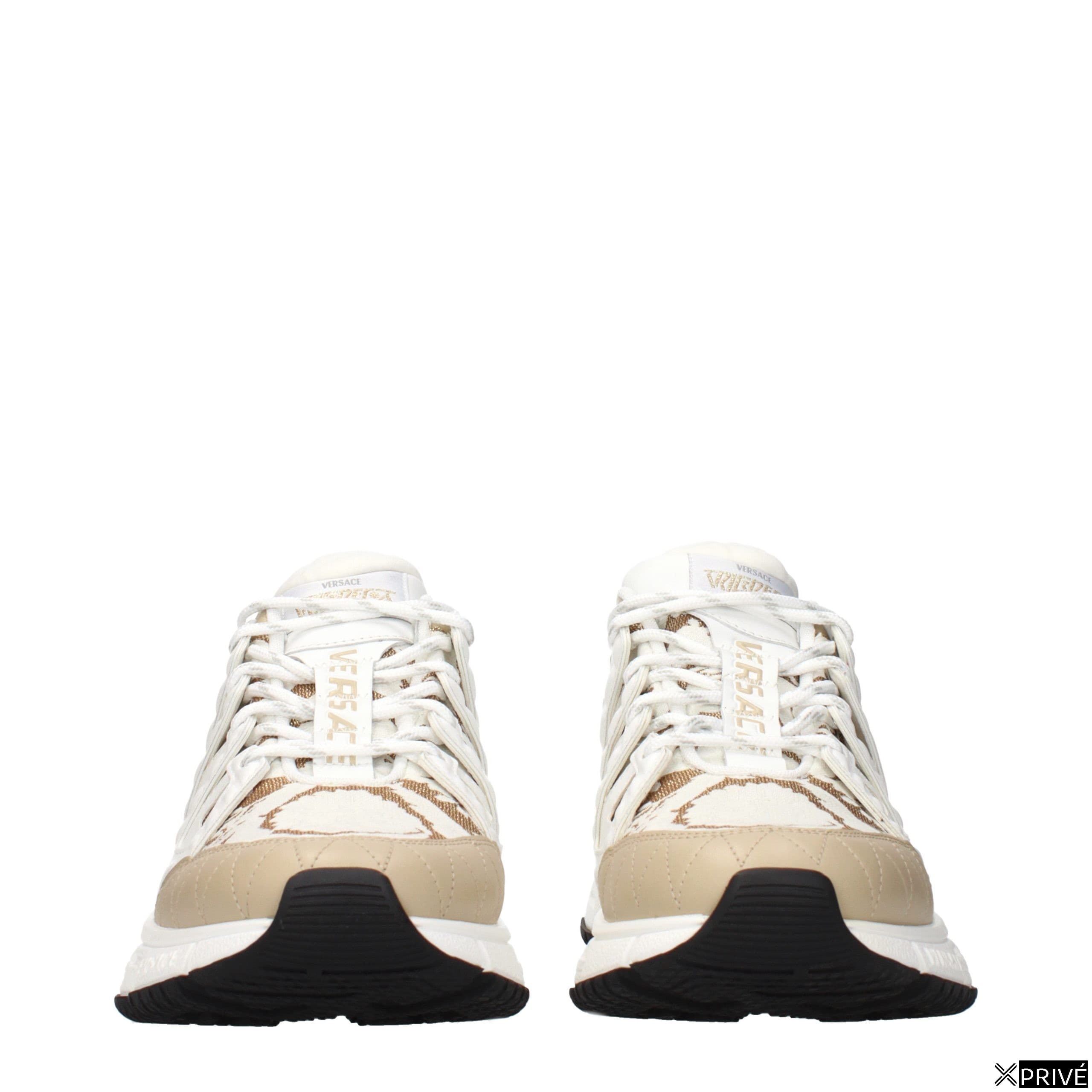 Chaussures de sport blanches en Tissu — 3