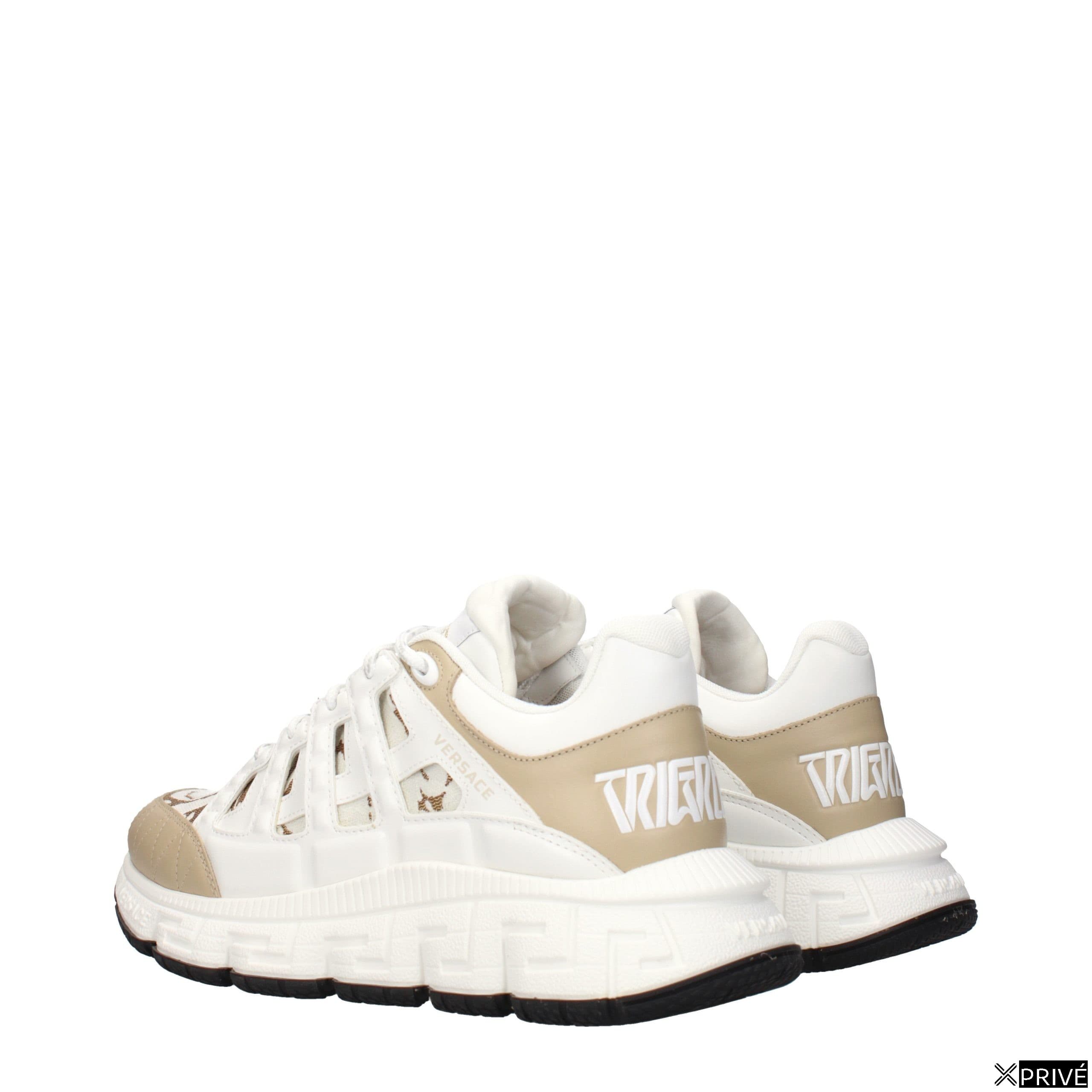 Chaussures de sport blanches en Tissu — 4