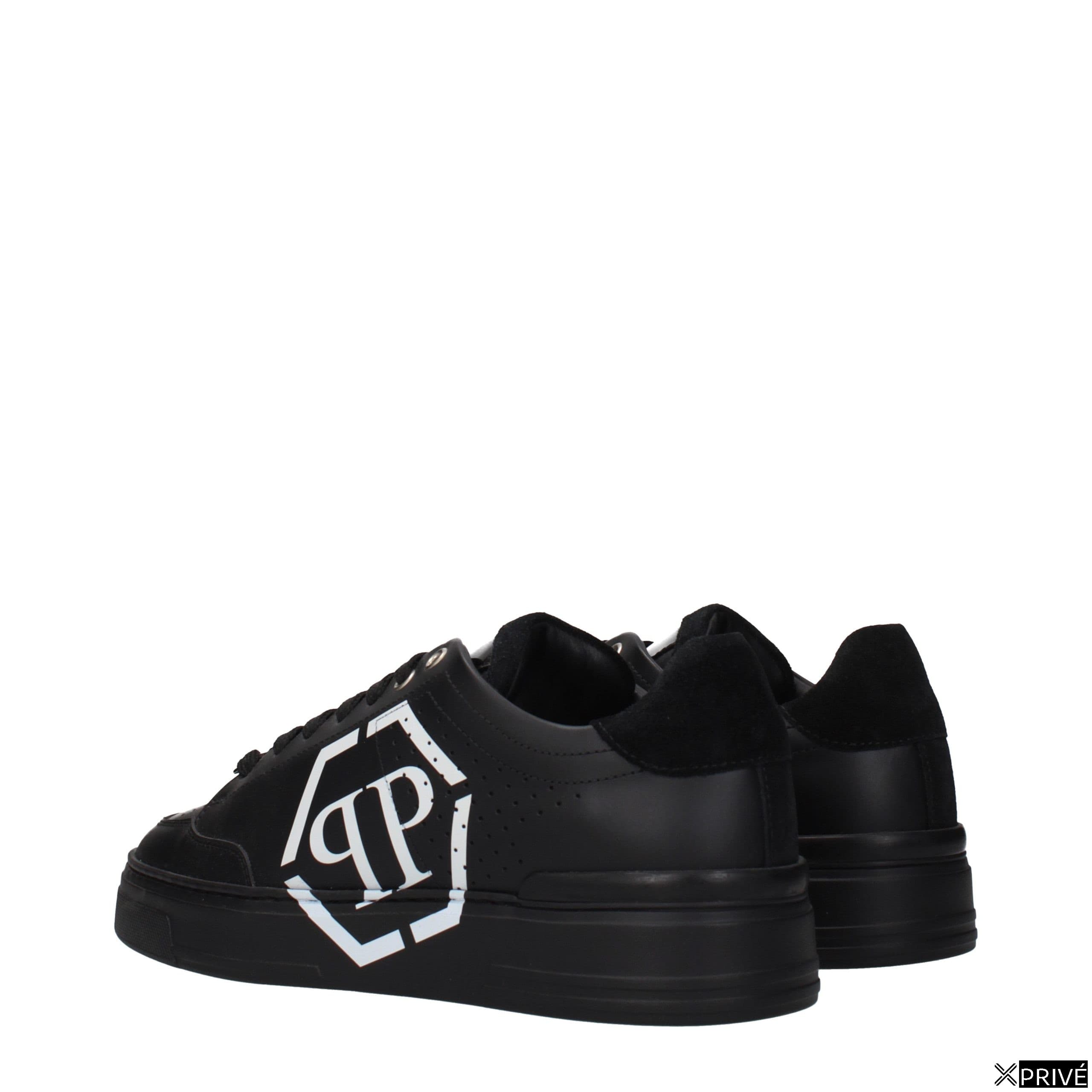 Chaussures de sport noires en Cuir — 4