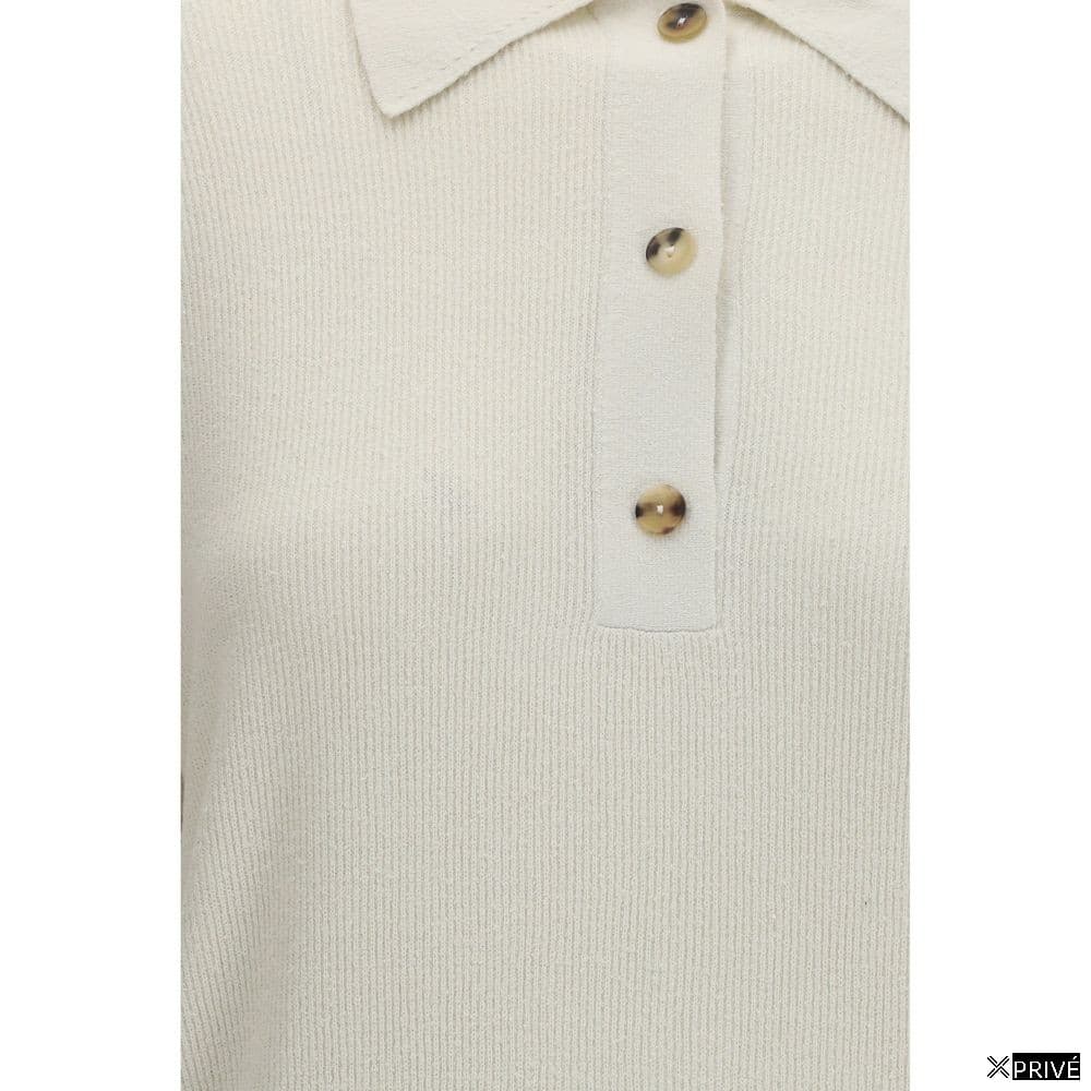 Polo beige en Soie — 3