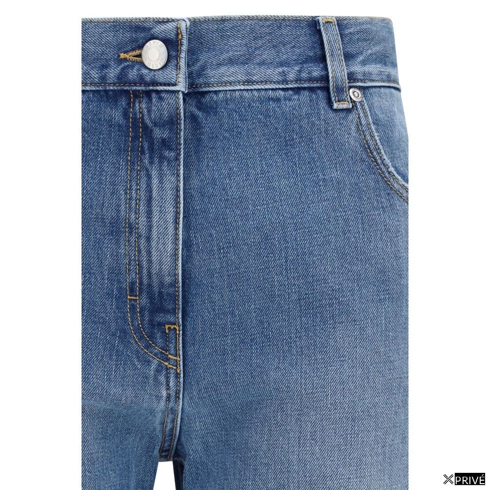 Jeans bleu en Coton — 3