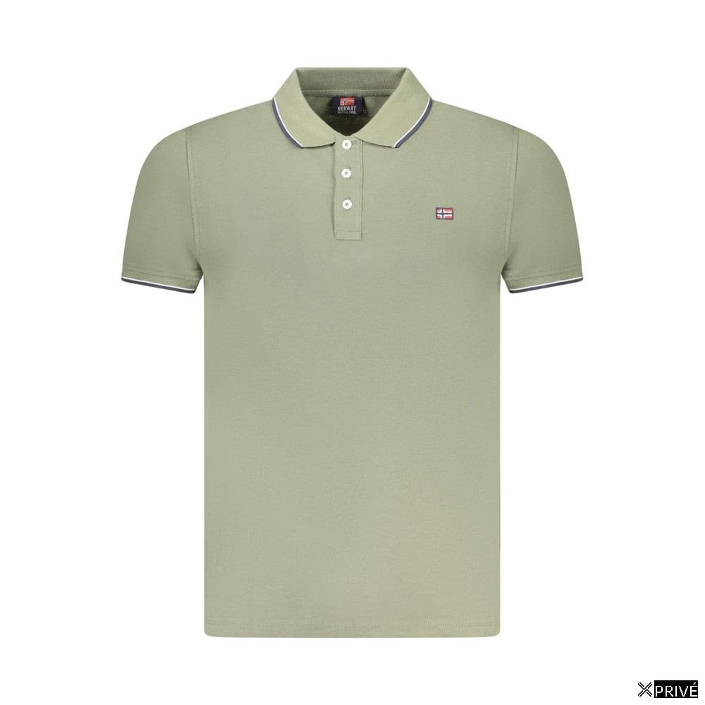 Polo vert en Coton — 1