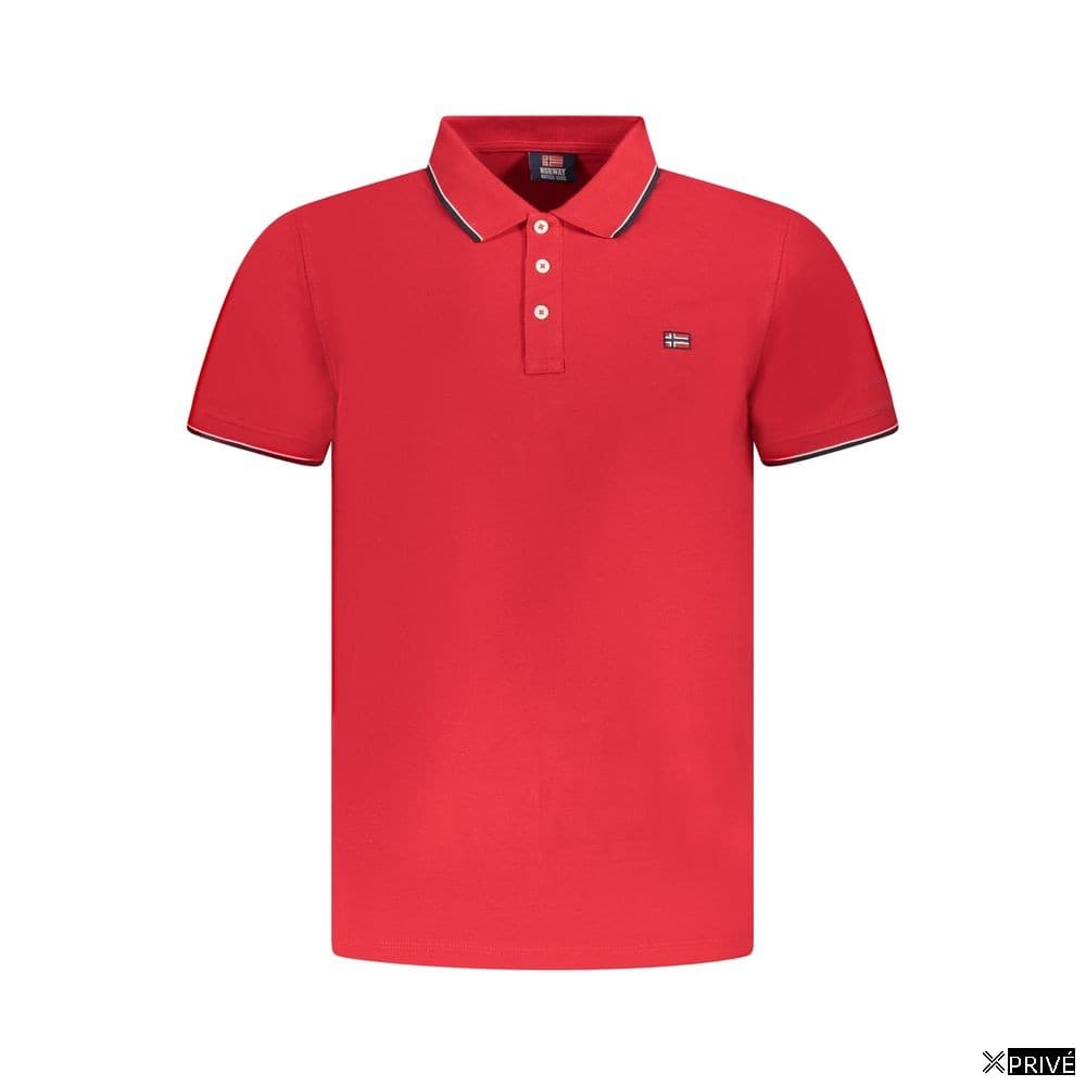Polo rouge en Coton — 1