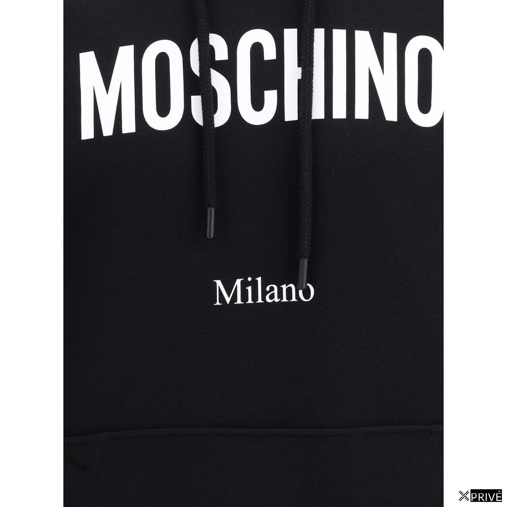 Black Cotton Sweatshirt — 3