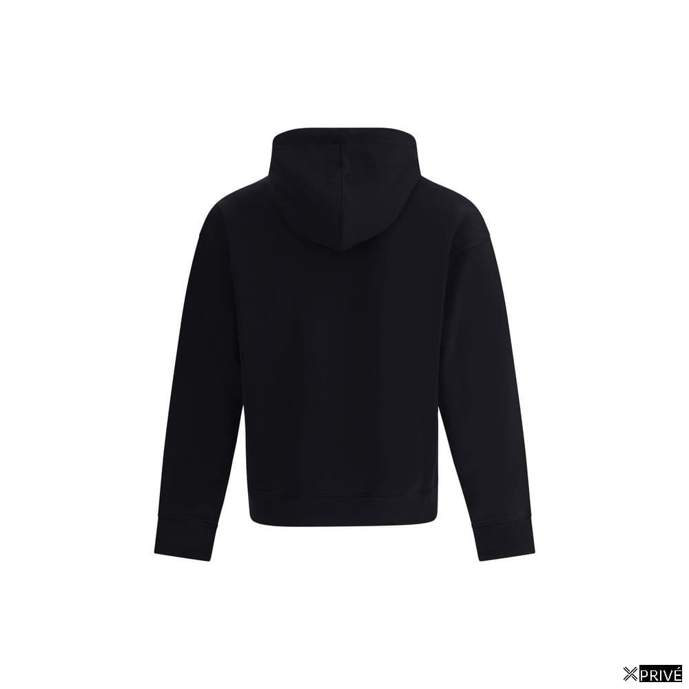 Black Cotton Sweatshirt — 2