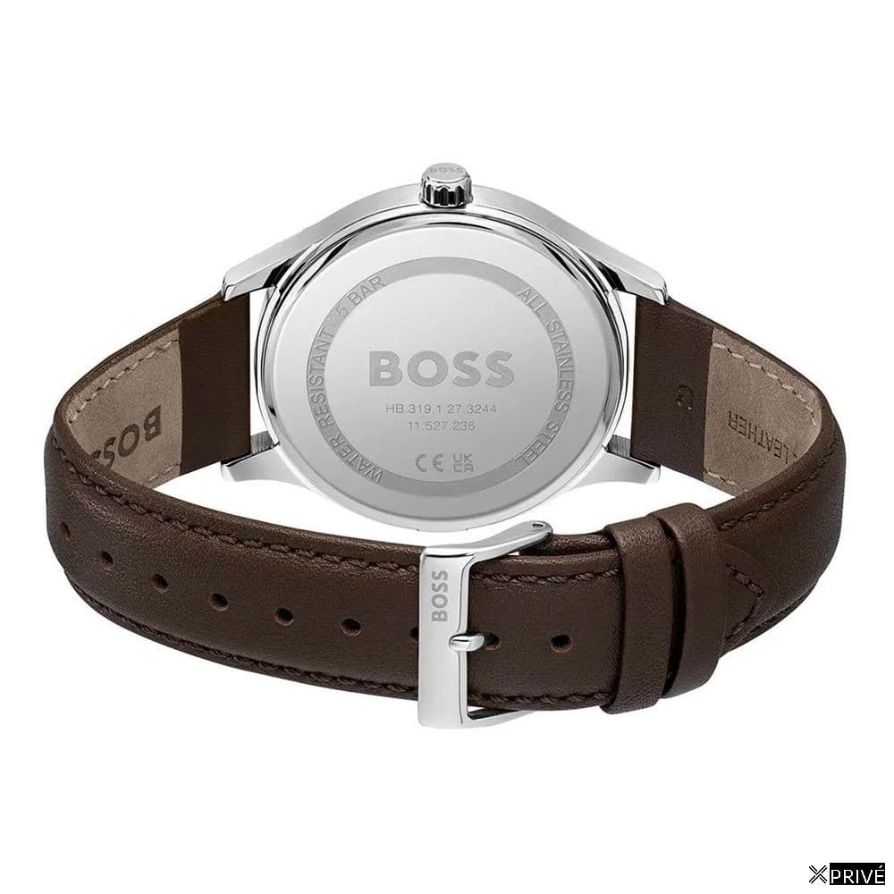 Montre brune en Cuir — 3