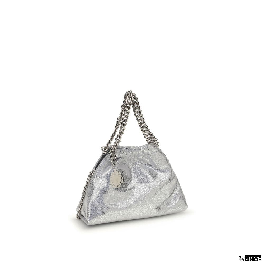 Sac bandoulière argenté en Polyester — 2