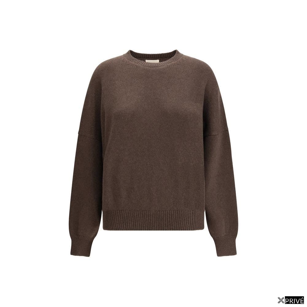 Pull brun en Cachemire — 1